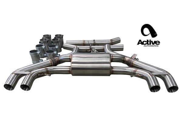 Kies-Motorsports Active Autowerkes Active Autowerke BMW X3M and X4M Valved Rear Axle-back Exhaust