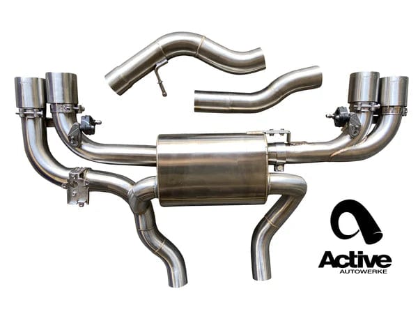 Kies-Motorsports Active Autowerkes Active Autowerke G4X BMW M240i Valved Rear Axle-back Exhaust