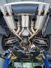 Kies-Motorsports Active Autowerkes Active Autowerke Maad Maxx - F8X BMW M3 & M4 Rear Exhaust Section - 3 Can Valved