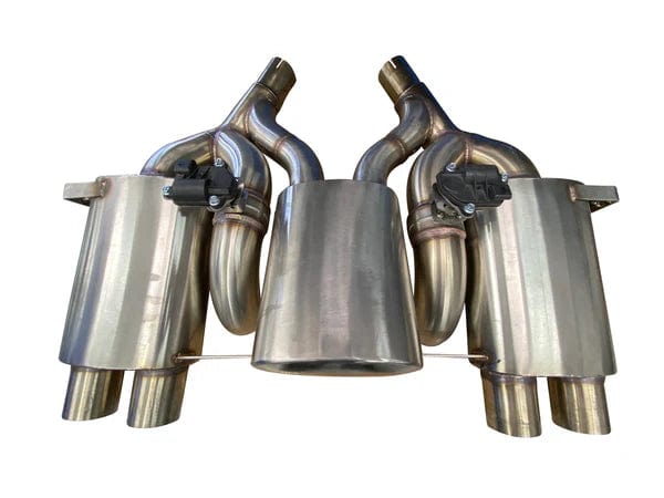 Kies-Motorsports Active Autowerkes Active Autowerke Maad Maxx - F8X BMW M3 & M4 Rear Exhaust Section - 3 Can Valved