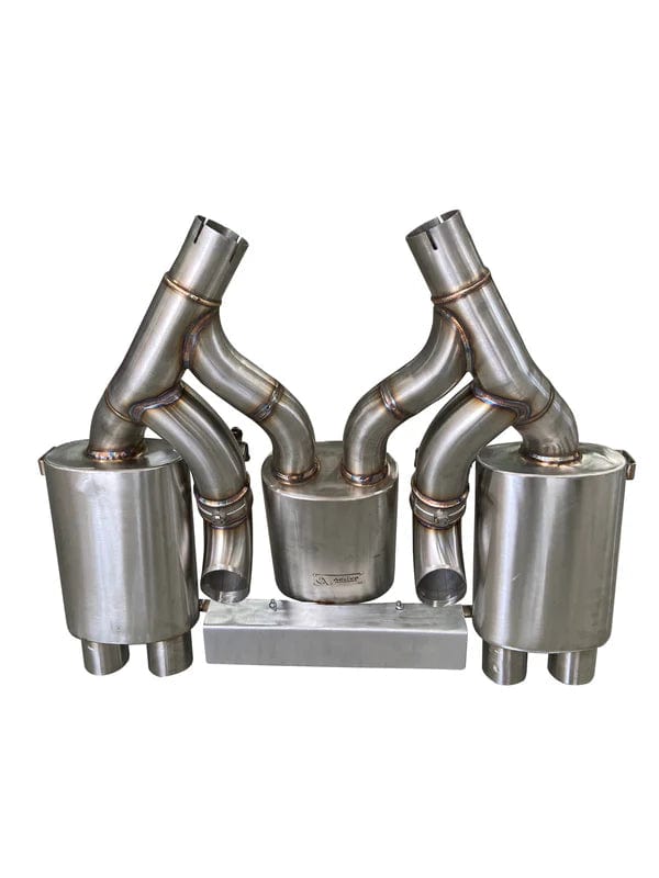 Kies-Motorsports Active Autowerkes Active Autowerke Maad Maxx - F8X BMW M3 & M4 Rear Exhaust Section - 3 Can Valved