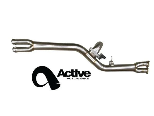 Kies-Motorsports Active Autowerkes F8X BMW M3 & M4 Mid Pipe includes Active F-brace and $90 Fixed Price Shipping in Lower 48 States