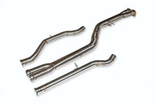 Kies-Motorsports Active Autowerkes F8X BMW M3 & M4 Mid Pipe includes Active F-brace and $90 Fixed Price Shipping in Lower 48 States