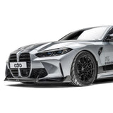 Kies-Motorsports Adro Adro BMW G8X M3 M4 FRONT LIP FOR OEM FRONT BUMPER