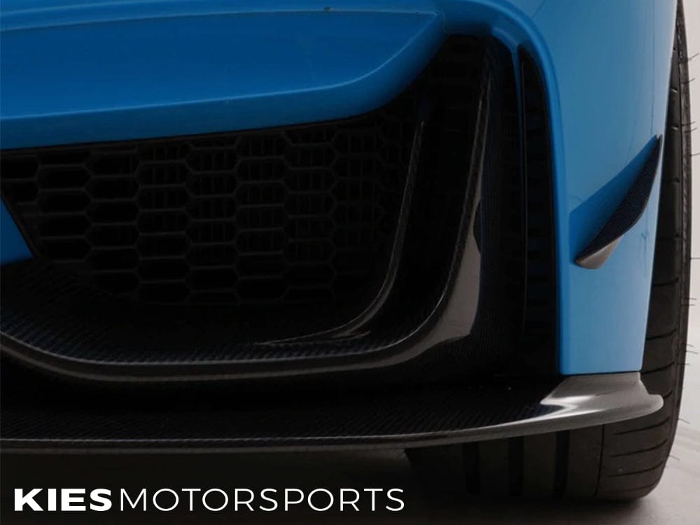 Kies-Motorsports Adro Adro BMW M3 F80 & M4 F82 Carbon Fiber Font Bumper Canard