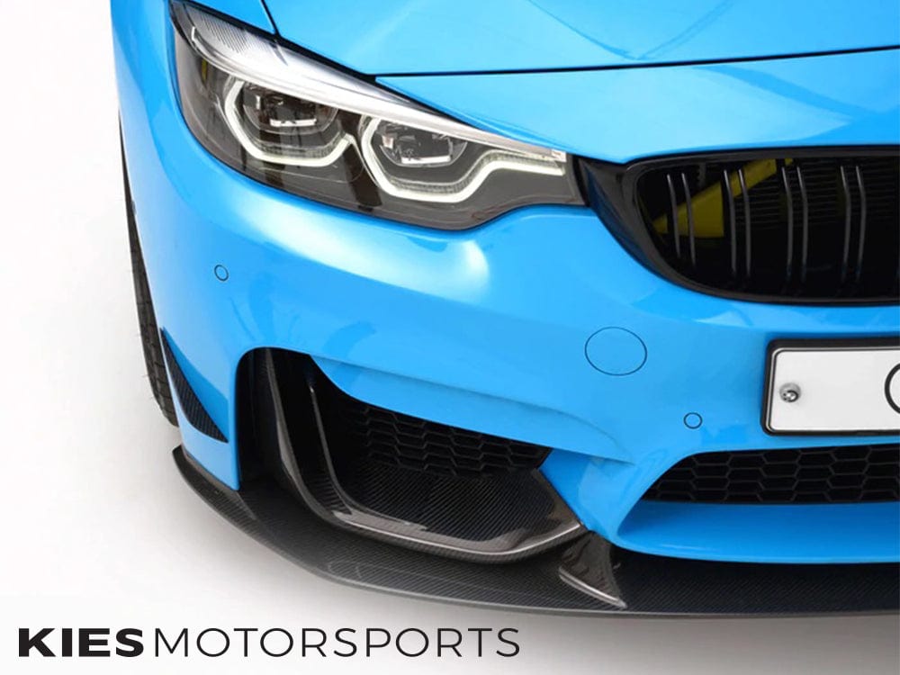 Kies-Motorsports Adro Adro BMW M3 F80 & M4 F82 Carbon Fiber Font Bumper Canard