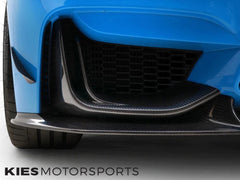 Kies-Motorsports Adro Adro BMW M3 F80 & M4 F82 Carbon Fiber Font Bumper Canard