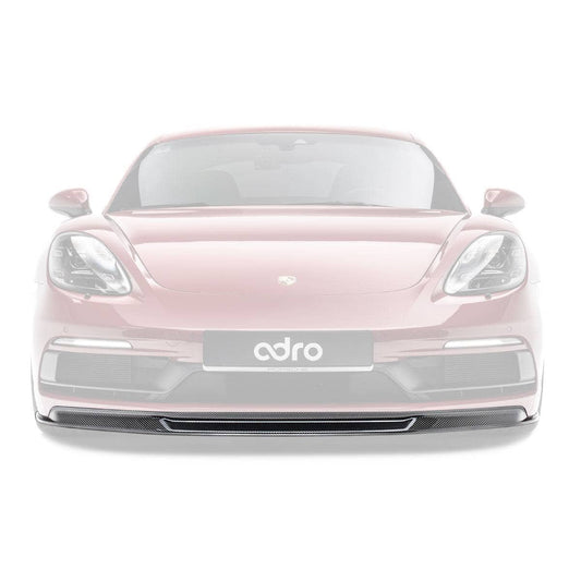 Kies-Motorsports Adro Porsche 718 Prepreg Carbon Fiber Front Lip