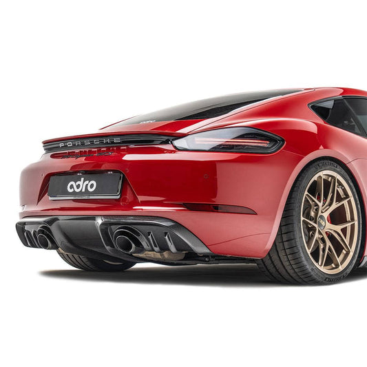Kies-Motorsports Adro Porsche 718 Prepreg Carbon Fiber Rear Diffuser