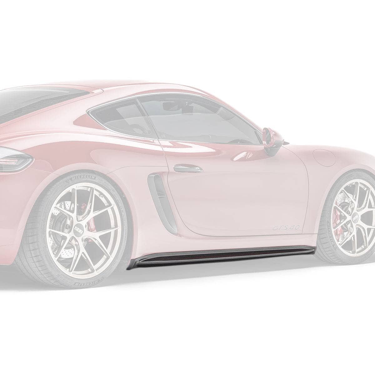 Kies-Motorsports Adro Porsche 718 Prepreg Carbon Fiber Side Skirts