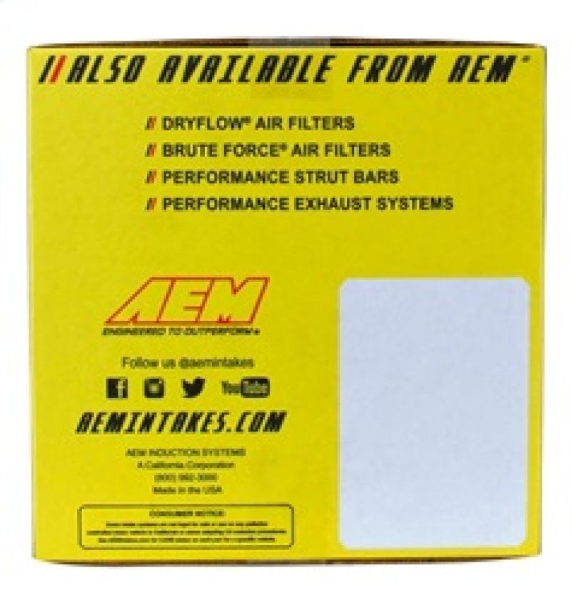 Kies-Motorsports AEM Induction AEM 07-13 BMW 328i L6-3.0L F/I Cold Air Intake