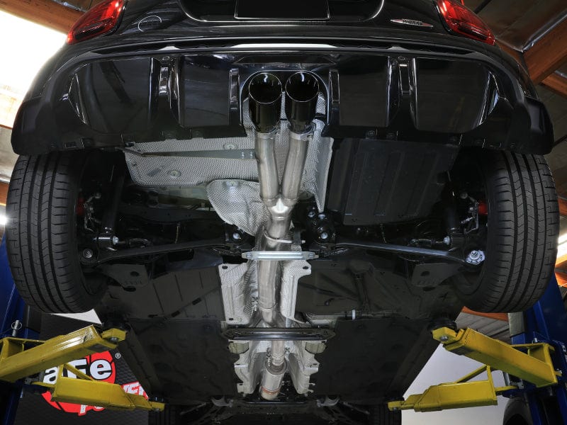 aFe 14-24 Mini Cooper S MACH Force-Xp 3in to 2-1/2in 304SS Cat-Back Exhaust w/ Black Tip Secondary image