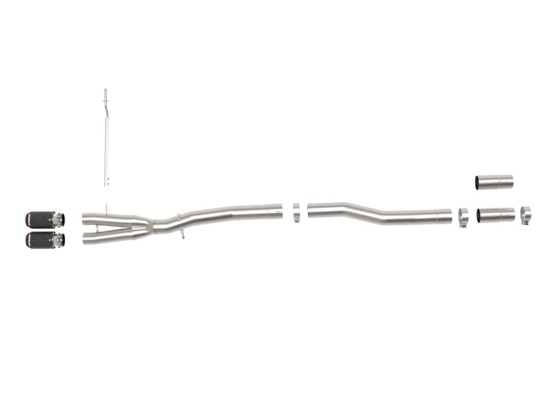 Kies-Motorsports aFe aFe 14-24 Mini Cooper S MACH Force-Xp 3in to 2-1/2in 304SS Cat-Back Exhaust w/ Carbon Fiber Tip