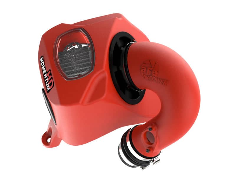 Kies-Motorsports aFe aFe 15-25 Toyota Hilux L4-2.4/2.8L (td) Momentum HD Cold Air Intake System Red w/ Pro DRY S Filter