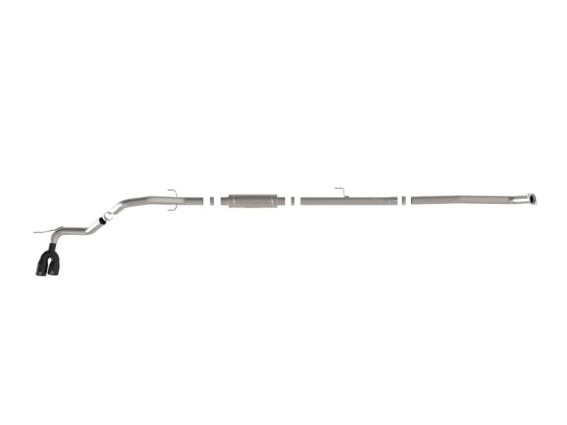 Kies-Motorsports aFe aFe 15-26 Toyota Hilux L4-2.4/2.8L (td) Vulcan Series 3in SS Rear-Side Exit Exhaust w/ Black Tip