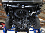 Kies-Motorsports aFe aFe 15-26 Toyota Hilux L4-2.4/2.8L (td) Vulcan Series 3in SS Rear-Side Exit Exhaust w/ Black Tip