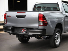 Kies-Motorsports aFe aFe 15-26 Toyota Hilux L4-2.4/2.8L (td) Vulcan Series 3in SS Rear-Side Exit Exhaust w/ Black Tip