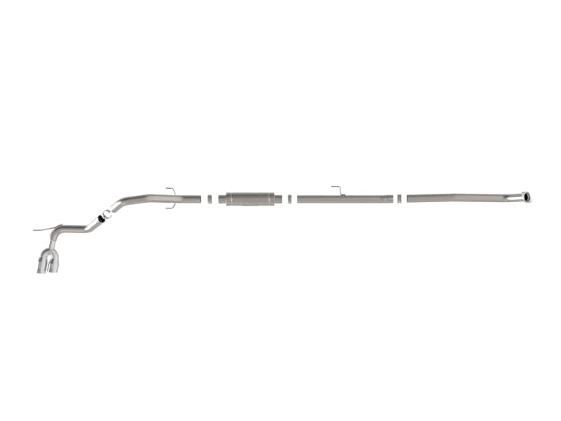 Kies-Motorsports aFe aFe 15-26 Toyota Hilux L4-2.4/2.8L (td) Vulcan Series 3in SS Rear-Side Exit Exhaust w/ Polished Tip
