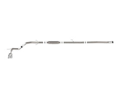 Kies-Motorsports aFe aFe 15-26 Toyota Hilux L4-2.4/2.8L (td) Vulcan Series 3in SS Rear-Side Exit Exhaust w/ Polished Tip