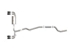 Kies-Motorsports aFe aFe 19-24 BMW Z4 M40i (G29) B58 Turbo MACH Force-Xp 3in to 2-1/2in SS CB Exhaust System - Carbon