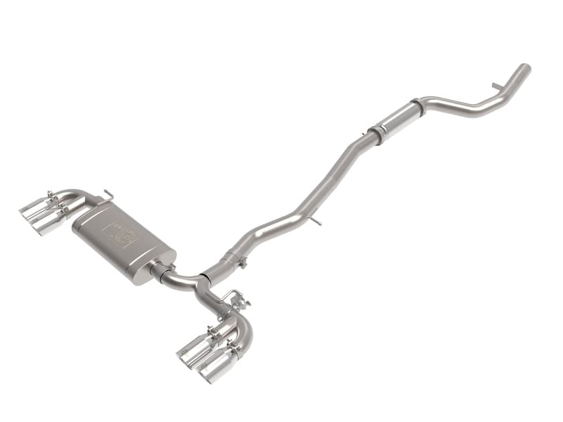Kies-Motorsports aFe aFe 19-24 BMW Z4 M40i (G29) L6-3.0L (t) B58 MACH Force-Xp 3in to 2-1/2in SS CB Exhaust - Polished Main image