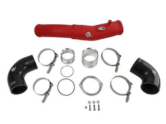 Kies-Motorsports aFe aFe 2020 Toyota Supra 3.0L 3in Red Intercooler Tube - Hot