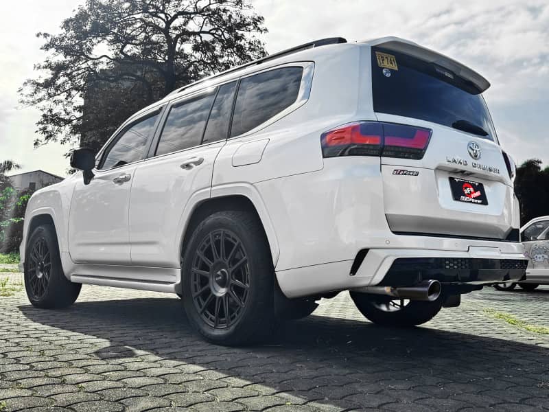 Kies-Motorsports aFe aFe 22-26 Toyota Land Cruiser (J300) Vulcan Series 3in Stainless Steel Exhaust System w/ Black Tip
