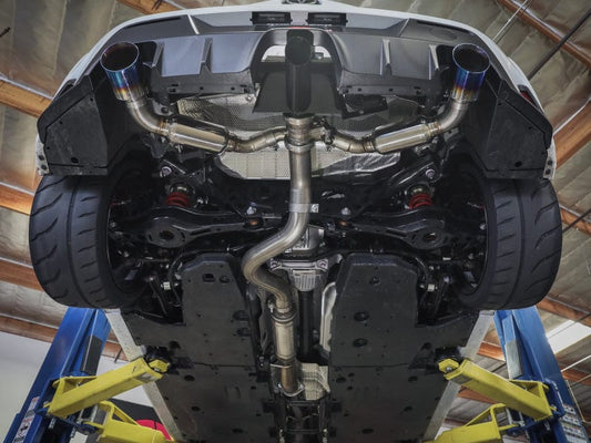 Kies-Motorsports aFe aFe 23-24 Toyota GR Corolla L3 1.6L (t) Gemini XV 3in to 2-1/2in Cat Back Exhaust w/ Black Tips