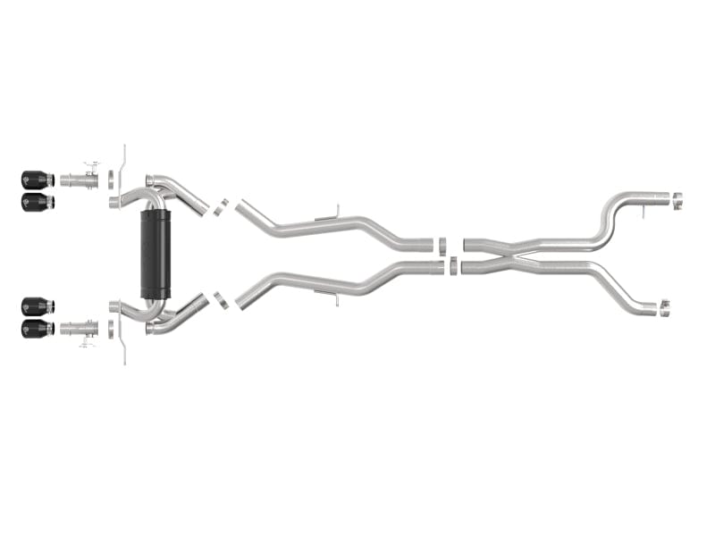 Kies-Motorsports aFe aFe 23-25 BMW M2 L6-3.0L (G87) MACH Force-Xp Cat-Back Exhaust w/ Black Tip