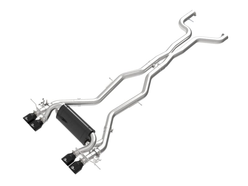 Kies-Motorsports aFe aFe 23-25 BMW M2 L6-3.0L (G87) MACH Force-Xp Cat-Back Exhaust w/ Black Tip Main image