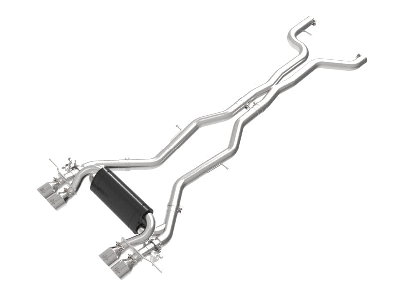 Kies-Motorsports aFe aFe 23-25 BMW M2 L6-3.0L (G87) MACH Force-Xp Cat-Back Exhaust w/ Polished Tip Main image