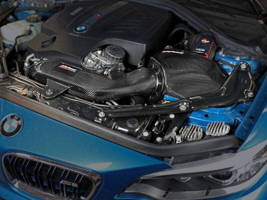 Kies-Motorsports aFe aFe Black Series Carbon Fiber CAIS w/PDS Filter 16-18 BMW M2 (F87) L6-3.0L