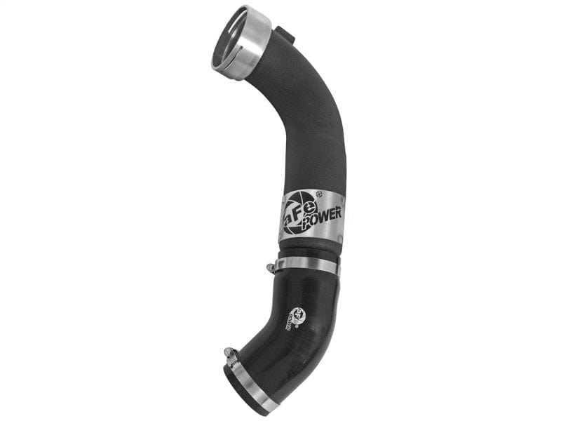 Kies-Motorsports aFe aFe BladeRunner 3in Black Intercooler Tube Cold Side w/ Couplings & Clamps 11-13 BMW 335i 3.0L (t) Main image