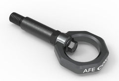 Kies-Motorsports aFe aFe Control Front Tow Hook Grey BMW F-Chassis 2/3/4/M