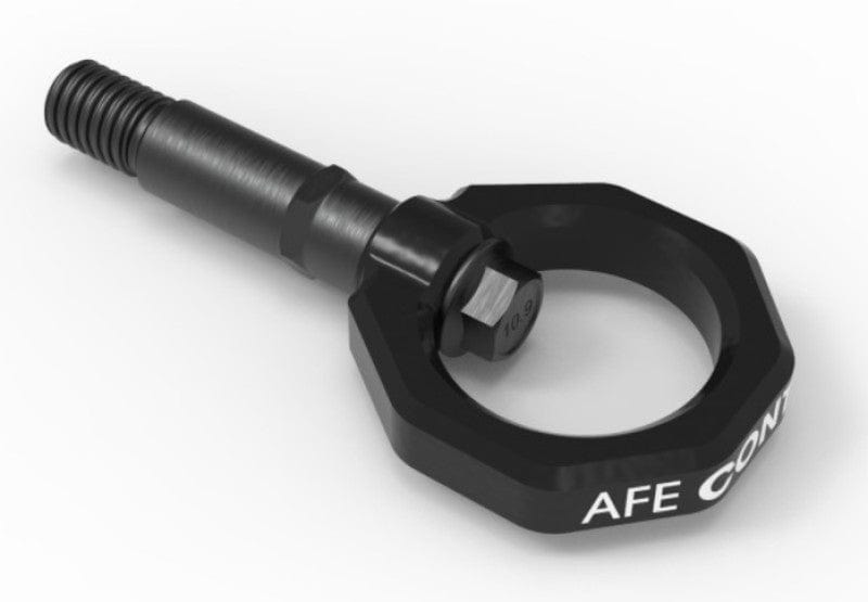 Kies-Motorsports aFe aFe Control Rear Tow Hook Black 20-21 Toyota GR Supra (A90) Main image