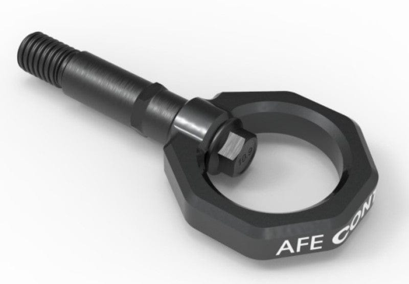 Kies-Motorsports aFe aFe Control Rear Tow Hook Gray 20-21 Toyota GR Supra (A90) Main image