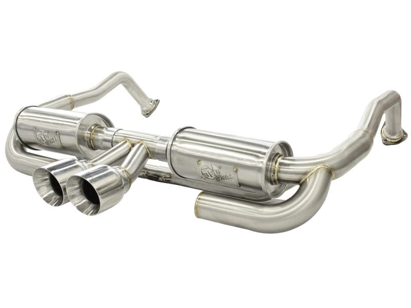 aFe ELITE 05-12 Porsche Boxster S (987.1-987.2) H6 3.4L 304SS Dual Cat-Back w/Dual Polished Tip Exht Secondary image