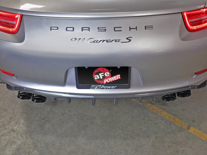 aFe MACH Force-Xp 12-16 Porsche 911 3in to 2.5in 304 SS Cat-Back Exhaust (Excludes Turbo Models) Secondary image