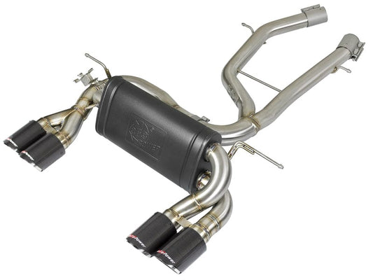 Kies-Motorsports aFe aFe MACH Force-Xp 2-1/2in Stainless Steel Axle Back Exhaust w/CF 15-19 BMW M3/M4 (F80/82/83)
