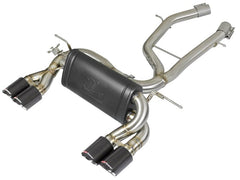 Kies-Motorsports aFe aFe MACH Force-Xp 2-1/2in Stainless Steel Axle Back Exhaust w/CF 15-19 BMW M3/M4 (F80/82/83)
