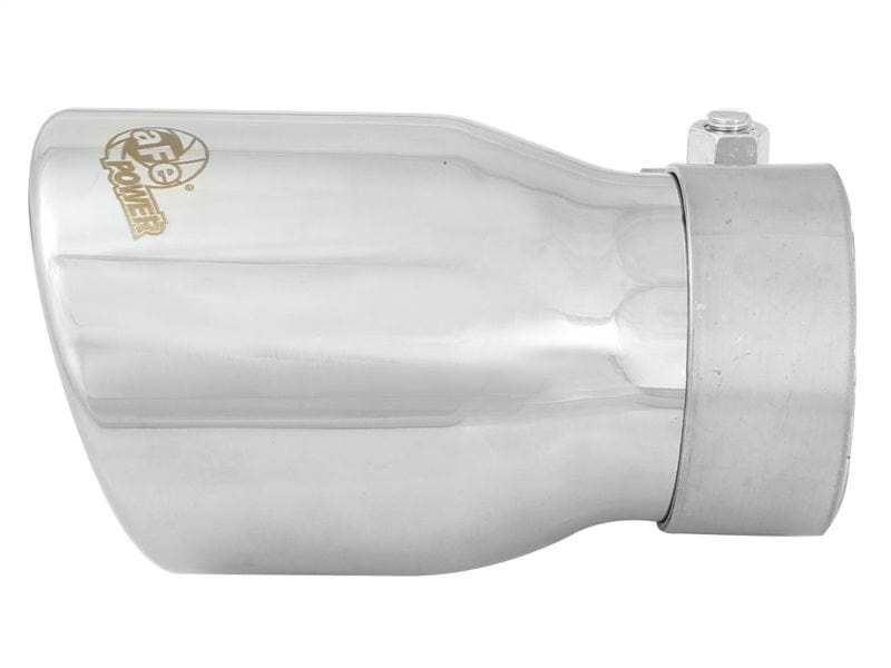 aFe MACH Force-Xp 2.5in Inlet x 3-1/2in Outlet x 6in Length 2.5in 304 Stainless Steel Exhaust Tip Secondary image
