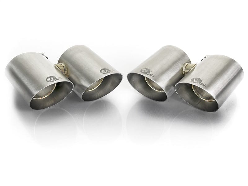 Kies-Motorsports aFe aFe MACH Force-Xp 304 SS OE Exhaust Tips Polished 12-16 Porsche 911 (C2S 991) H6 3.8L Main image