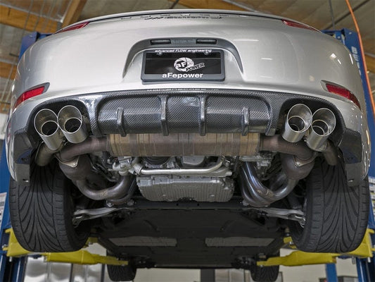 Kies-Motorsports aFe aFe MACH Force-Xp 304 SS OE Exhaust Tips Polished 12-16 Porsche 911 (C2S 991) H6 3.8L