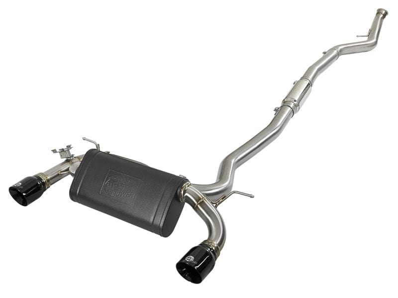 Kies-Motorsports aFe aFe MACH Force-Xp 3in 304 SS Cat-Back Exhaust w/ Black Tips 12-15 BMW 335i (F30) L6 3.0L (t) N55