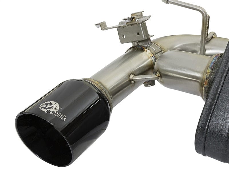 Kies-Motorsports aFe aFe MACH Force-Xp 3in 304 SS Cat-Back Exhaust w/ Black Tips 12-15 BMW 335i (F30) L6 3.0L (t) N55