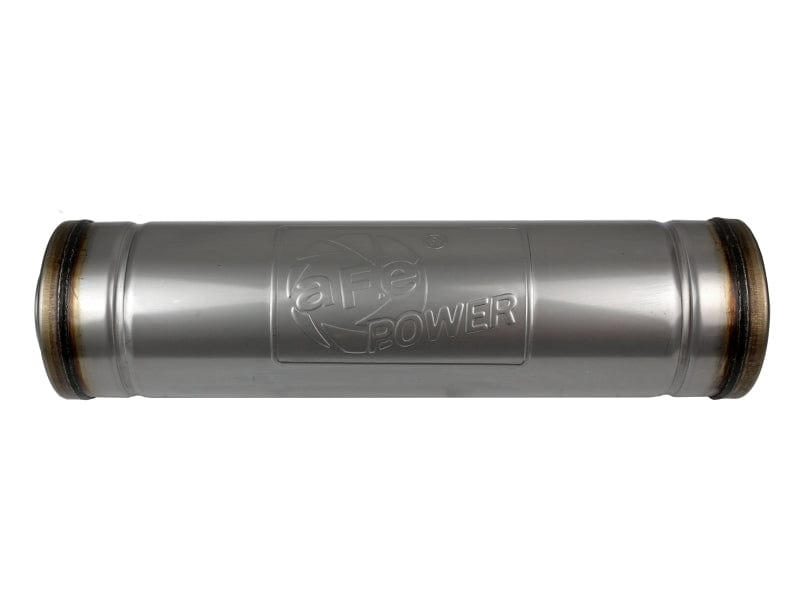 Kies-Motorsports aFe aFe MACH Force-Xp 409 SS Muffler 3in Center/Center 18in L X 5in Dia - Round Body