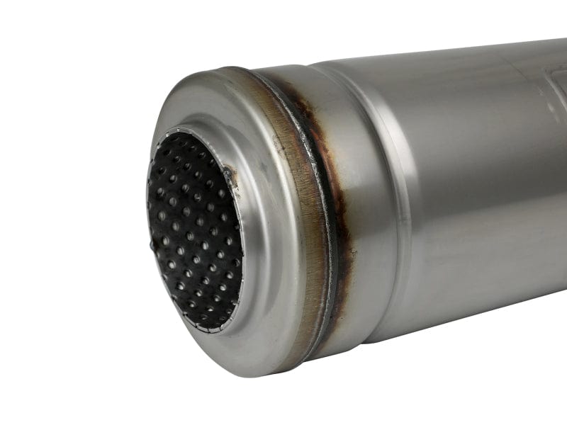Kies-Motorsports aFe aFe MACH Force-Xp 409 SS Muffler 3in Center/Center 18in L X 5in Dia - Round Body