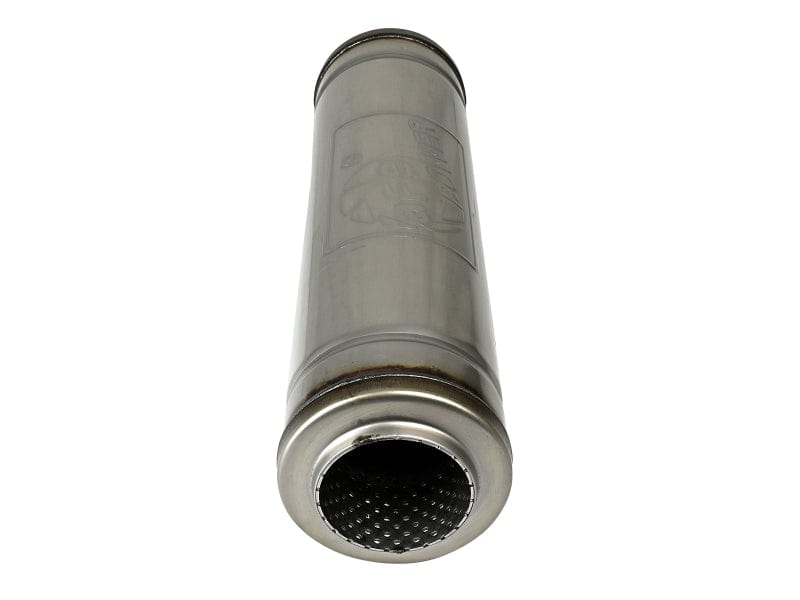 Kies-Motorsports aFe aFe MACH Force-Xp 409 SS Muffler 3in Center/Center 18in L X 5in Dia - Round Body