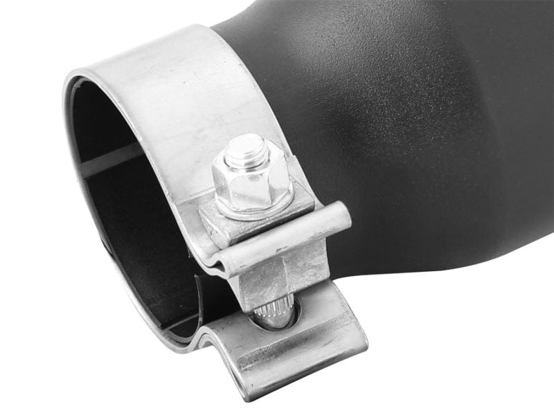 Kies-Motorsports aFe aFe MACH Force-XP 409 SS Single Wall Universal Clamp On Exhaust Tip - Black