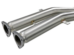 Kies-Motorsports aFe aFe MACH ForceXP 2.5 IN 304 Stainless Steel Cat-Back Exhaust System w/ Black Tips 01-06 BMW M3 (E46)